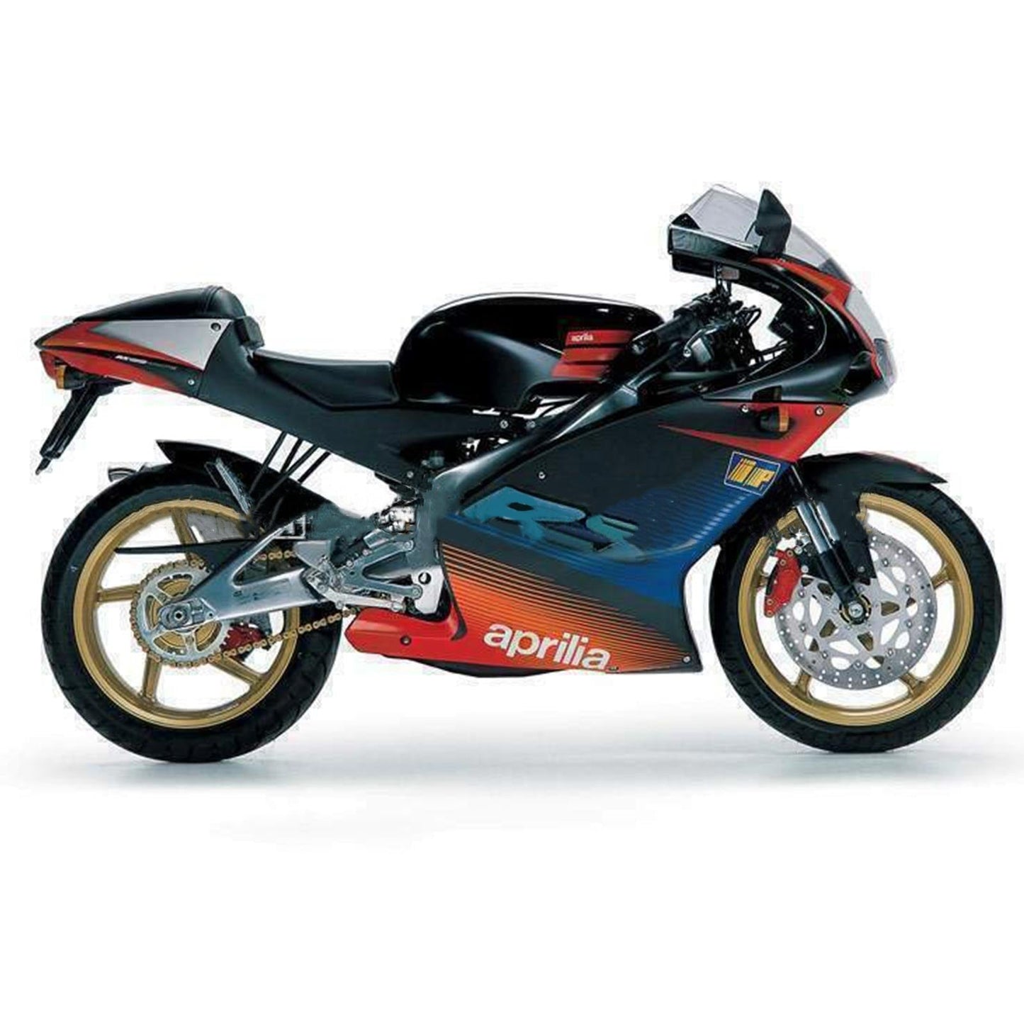 Amotopart Aprilia RS125 2000-2005 Verkleidungskit Karosserie Plastik