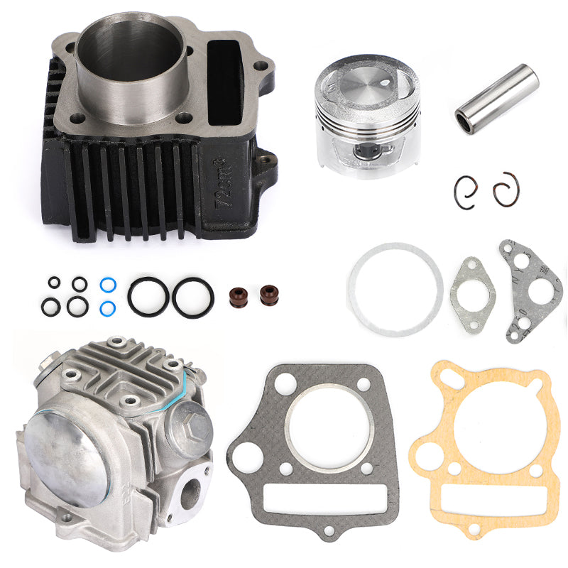 Top End Rebuild Kit Zylinderkopfkolben für Honda CT70 CRF70 ATC70 XR70 TRX70