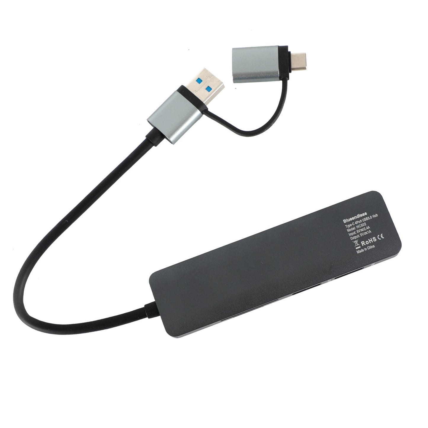 Typ-C+USB-Schnittstelle Hub PD100W Dockingstation für Windows Mac OS Linux
