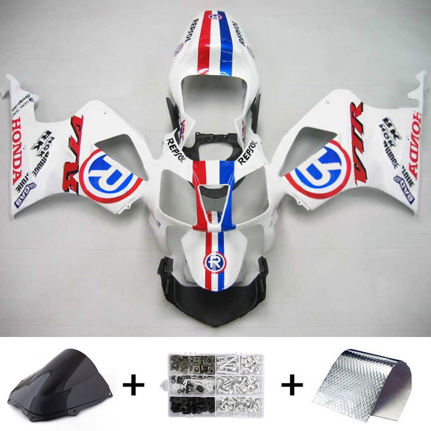 Amotopart Honda VTR1000 RC51 2000-2006 Verkleidungskit