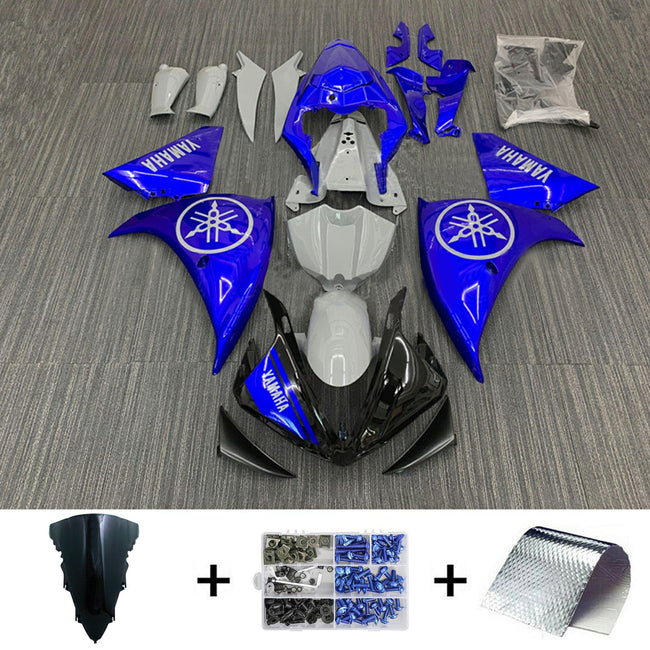 Amotopart Yamaha YZF 1000 R1 2009–2011 Verkleidungsset, Karosserie, Kunststoff, ABS