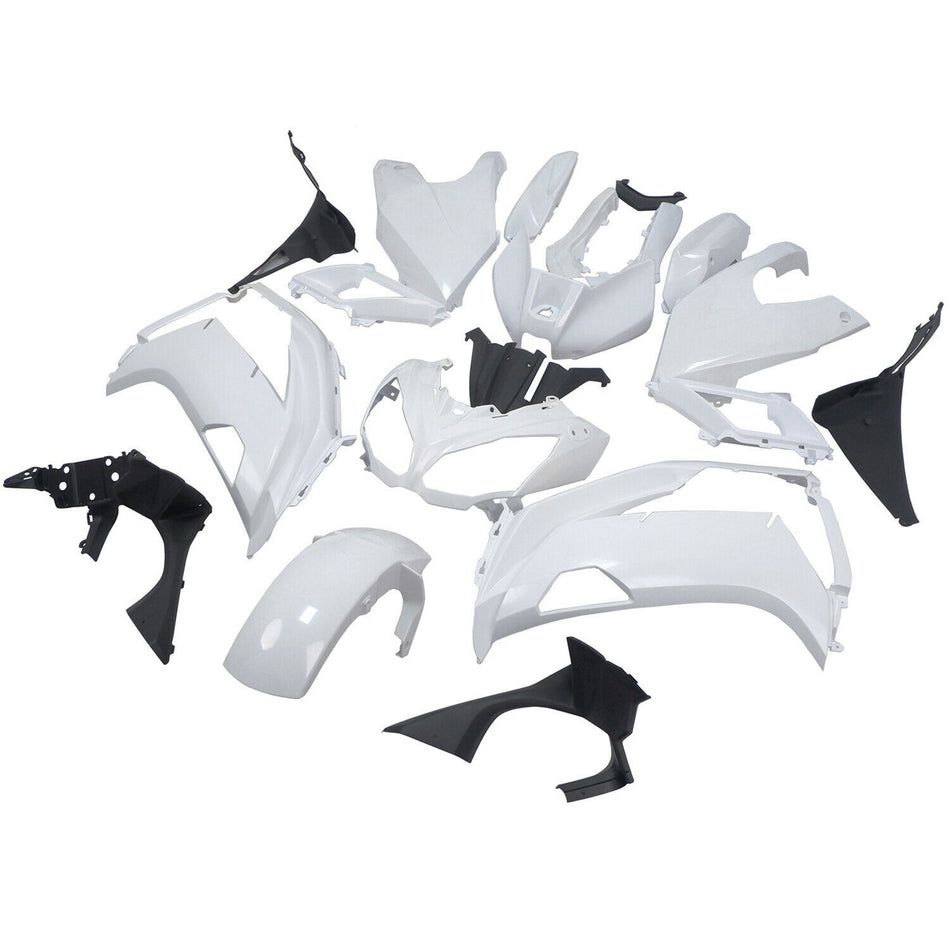 Amotopart Kawasaki ER6F/Ninja650 2012-2016 Verziehung Injektion unbemalt