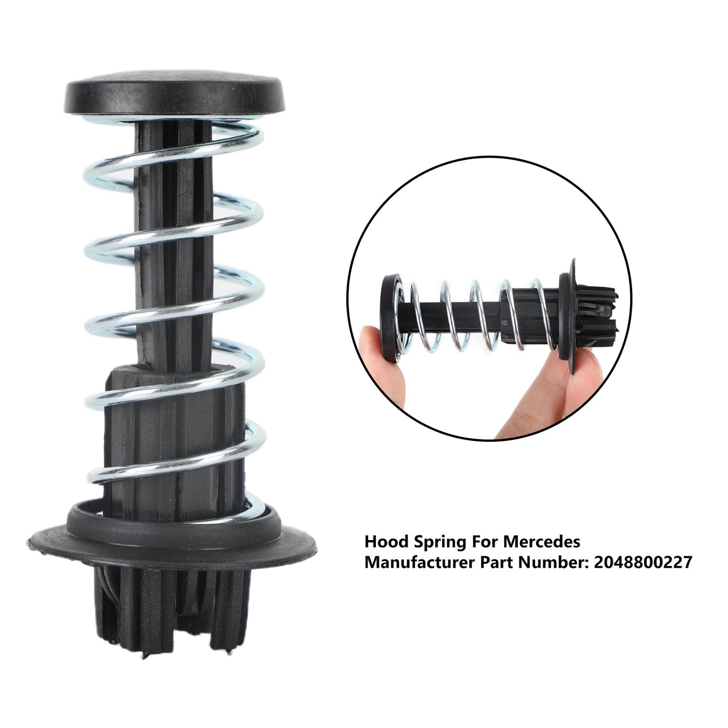 Hood Spring 2048800227 für Mercedes-Benz W204 W212 W222 X204 C63 C250 2008-2015