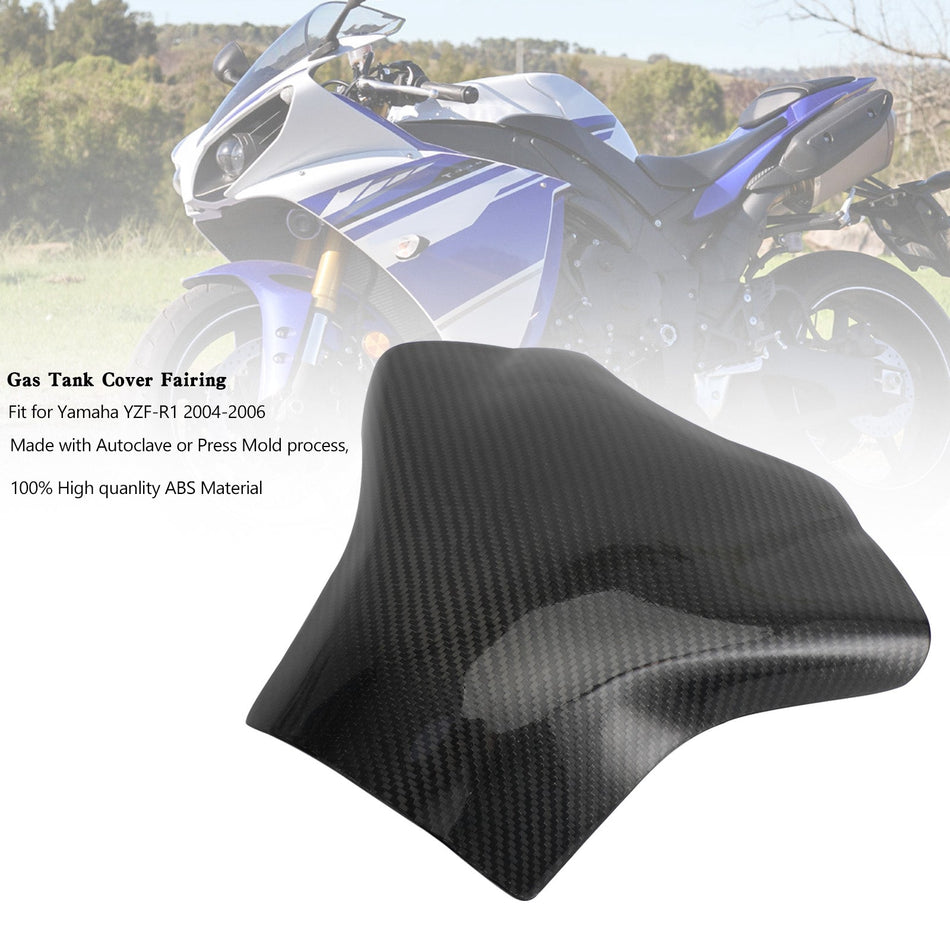 Yamaha YZF-R1 2004–2006 Carbon Tank Cover Panel Verkleidungsschutz