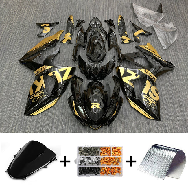 Amotopart Suzuki GSXR1000 2009¨C2016 K9 Verkleidungsset, Karosserie, Kunststoff, ABS