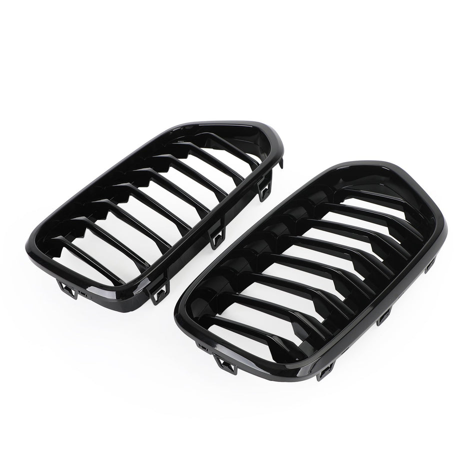 Gloss Black Front Sto?stange Kühlergrill Fit BMW X2 Serie F39 2018-2023 Generikum