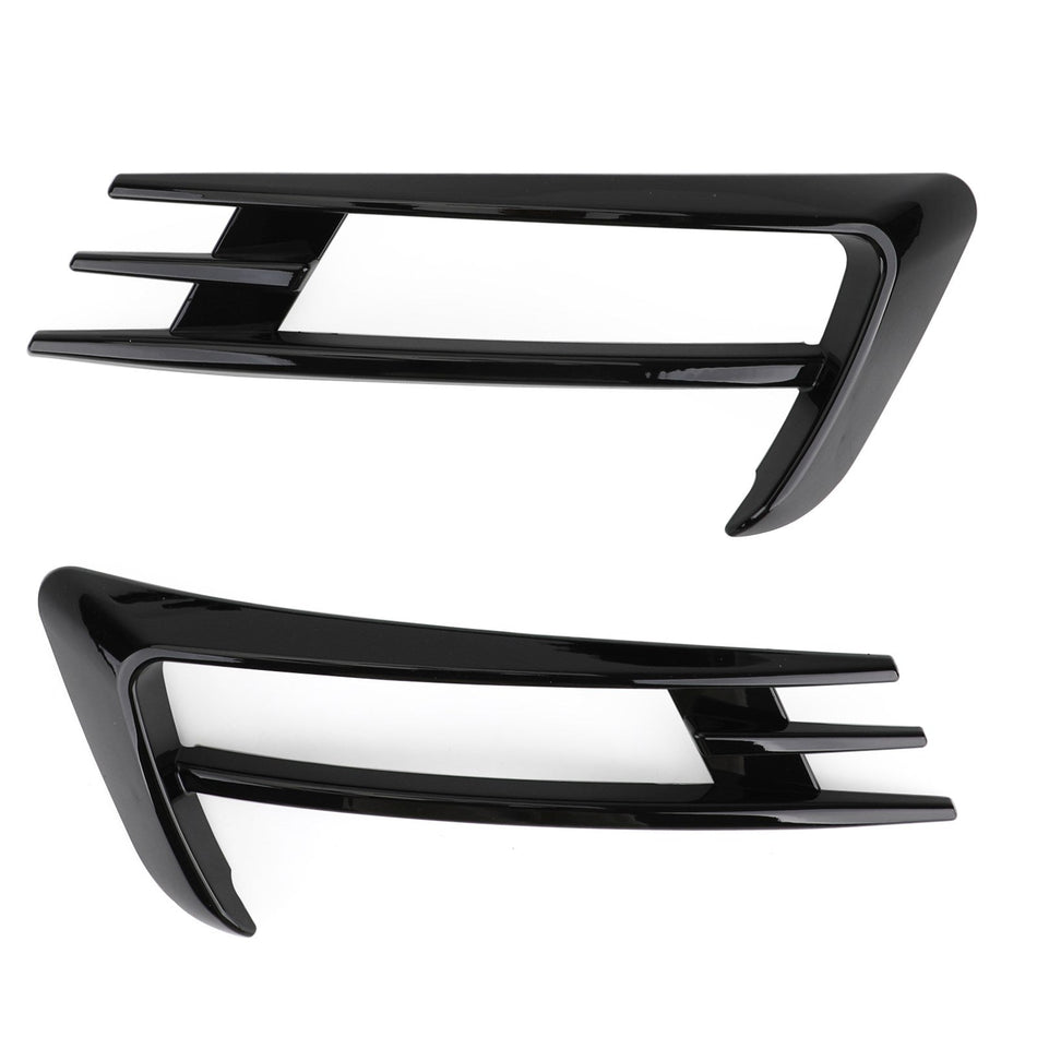 2 pièces noir avant antibrouillard lampe sourcil couverture pour VW Golf 7 MK7 2014-2017