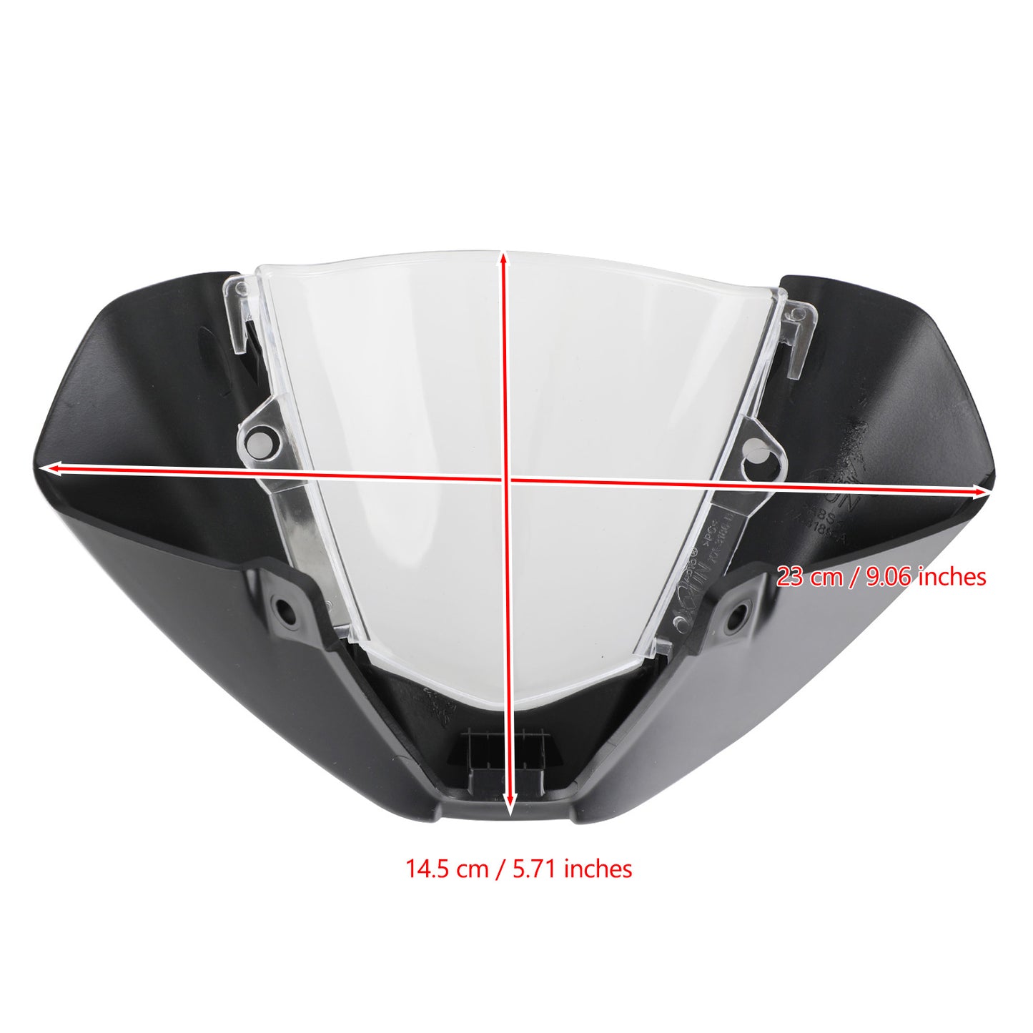 Windschild Windschutzscheibe für DUCATI Monster 937 950 2021-2022 Kohlenstoff