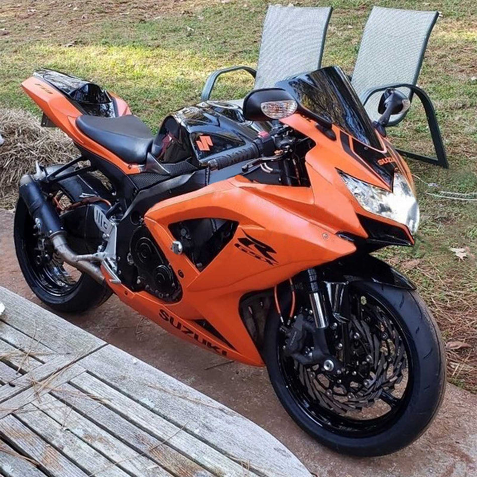 Amotopart Suzuki GSXR 600/750 2008-2010 Kit de carénage Corps Plastique ABS K8