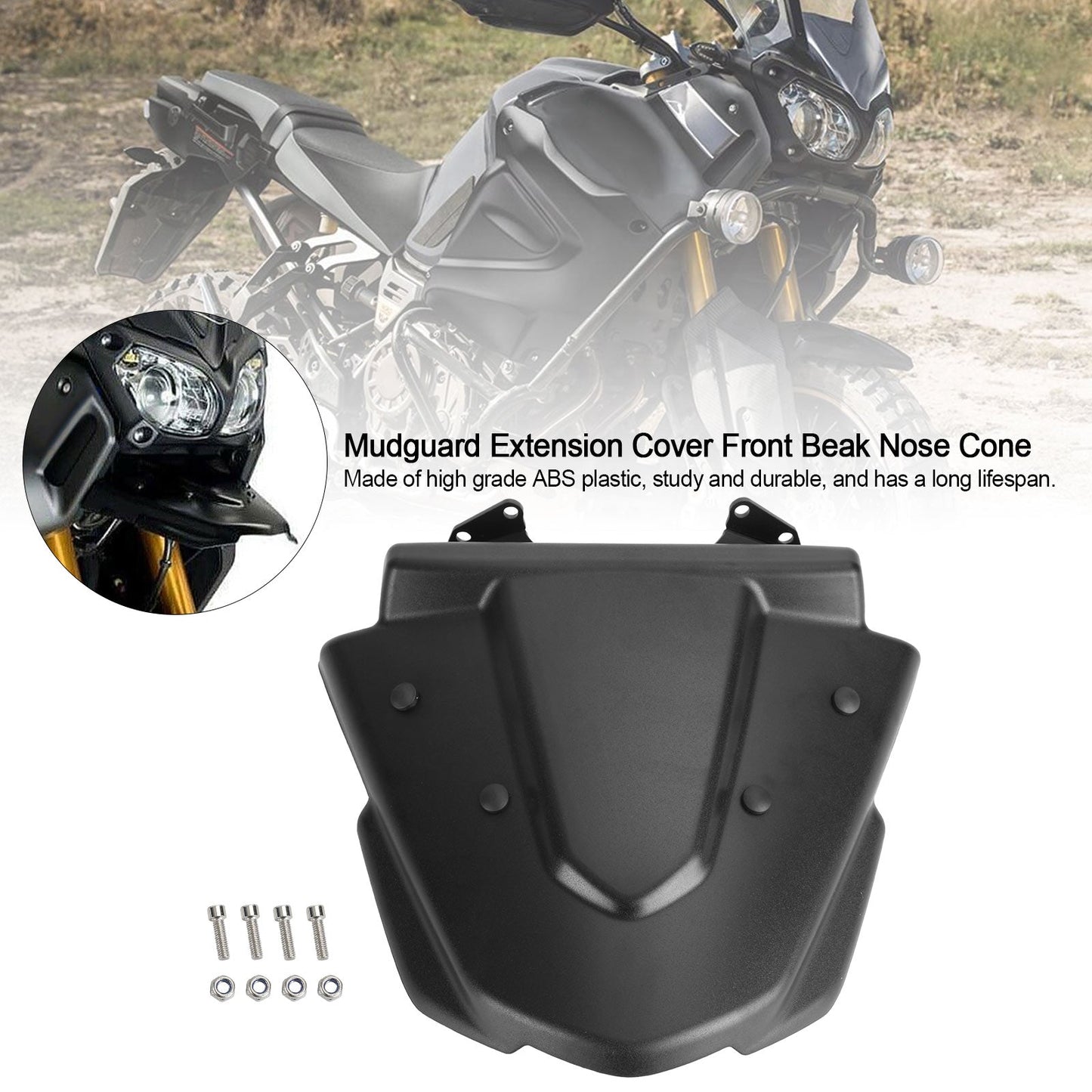 Kotflügelverlängerungsabdeckung Front Beak Nose Cone für Yamaha XT1200Z 2014-2021