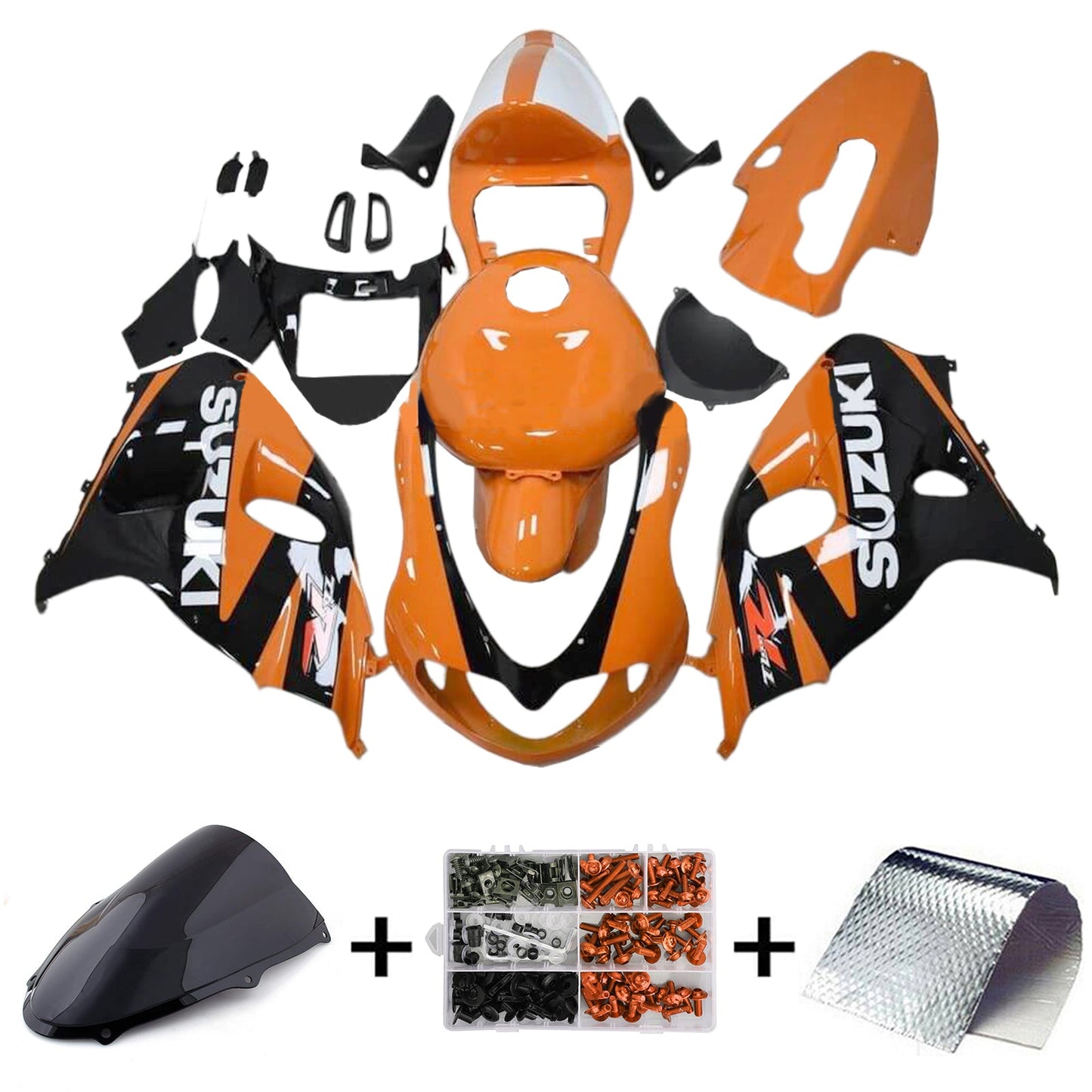 1998–2003 Suzuki TL1000R Einspritzverkleidungs-Set, Karosserie, Kunststoff, ABS