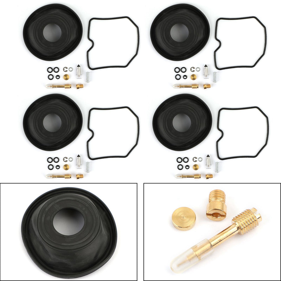 Kit de réparation de carburateur de moto 4X pour Suzuki GSF600S Bandit 1996-2003