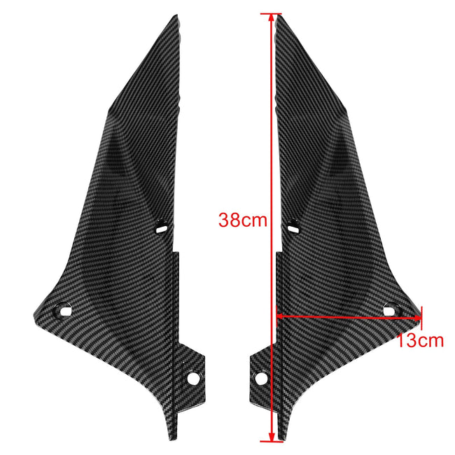 Benzentankseitenverkleidung Abdeckungsverkleidungshaube für Yamaha YZF R1 2002-2003 Kohlenstoff