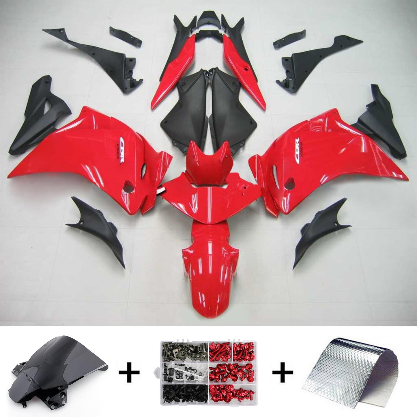 Kit de carénage Amotopart Honda CBR250R 2011-2013