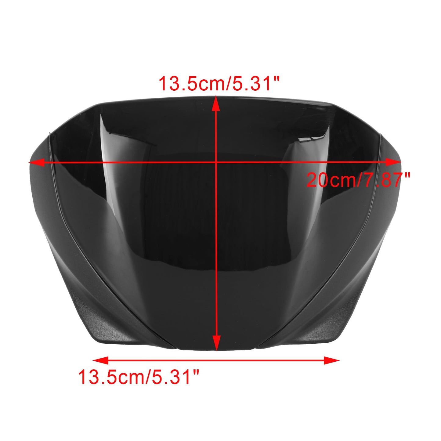 Frontscheibe Windschutzscheibenverkleidung Windschutzscheibenabweiser für Trident 660 2021+ Generic