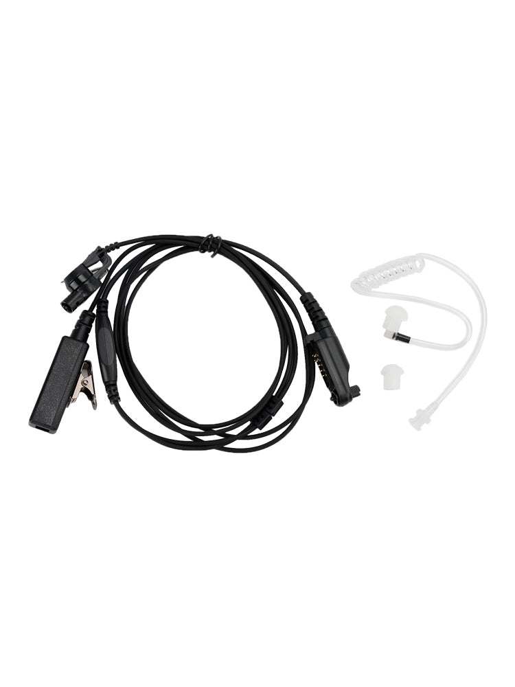 X1E-013A3 Akustikrohr-PTT-Mikrofon-Headset, passend für Hytera X1P X1E X1 PD600 PD680