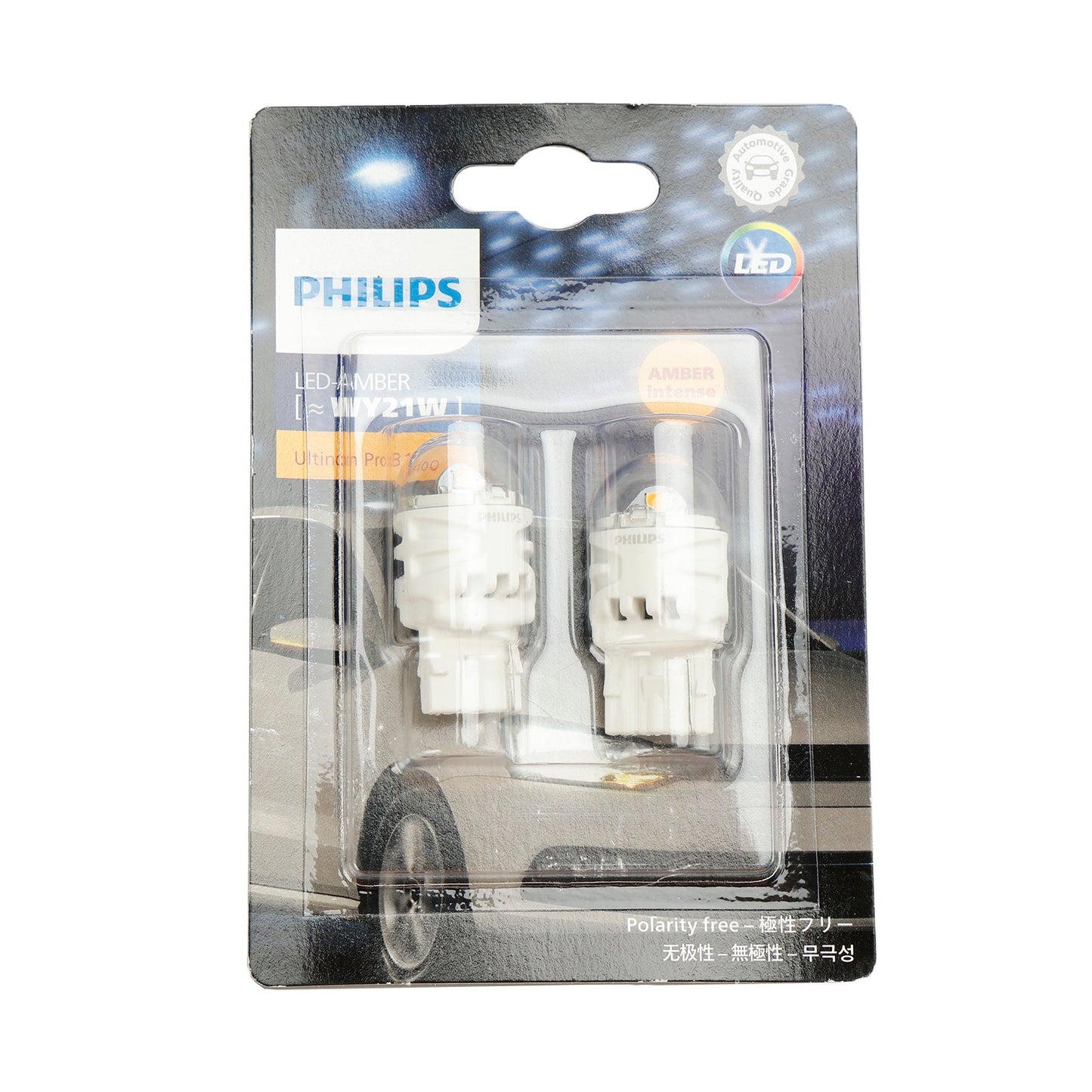 Für Philips 11071AU31B2 Ultinon Pro3100 LED-BERNSTEIN WY21W W3x16d 12V
