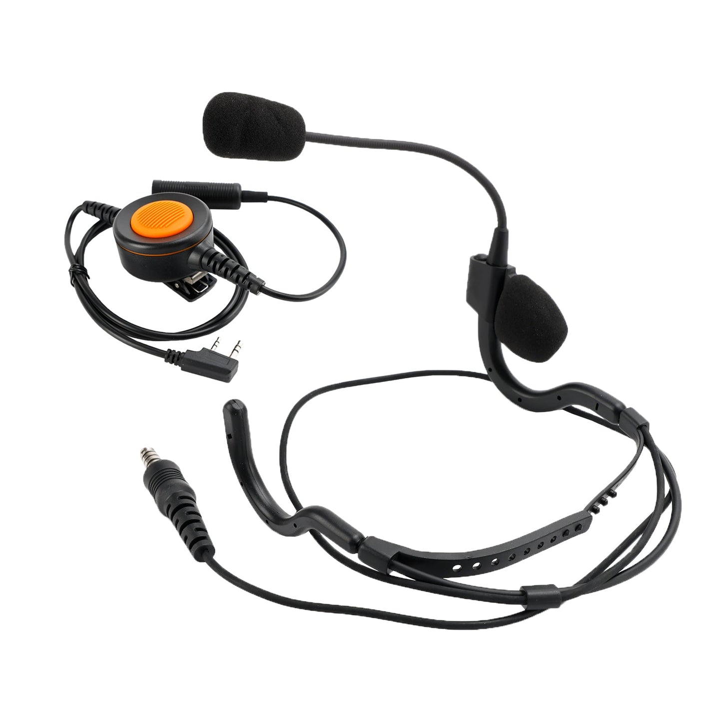 7.1-C8 Taktisches Headset mit gro?em Stecker für Kenwood TK-208 TK-220 TK-240