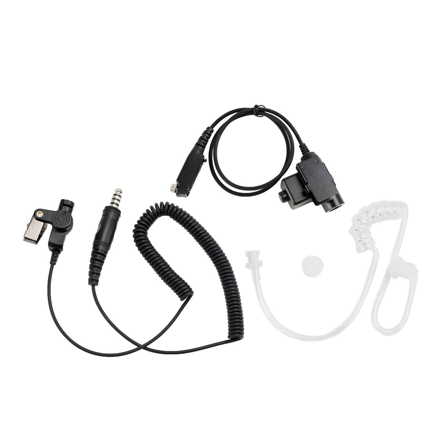 7.1-A3 Single Transparent Air Tube Headset für Sepura STP8000 STP8030 STP8035