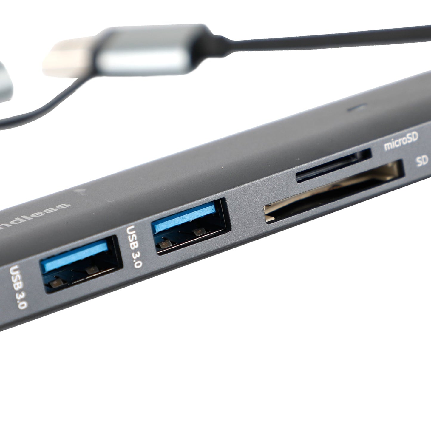 Hub USB C HC502 personnalisé 5 en 1 100W PD Hub Station d'accueil pour Windows Mac OS Linux