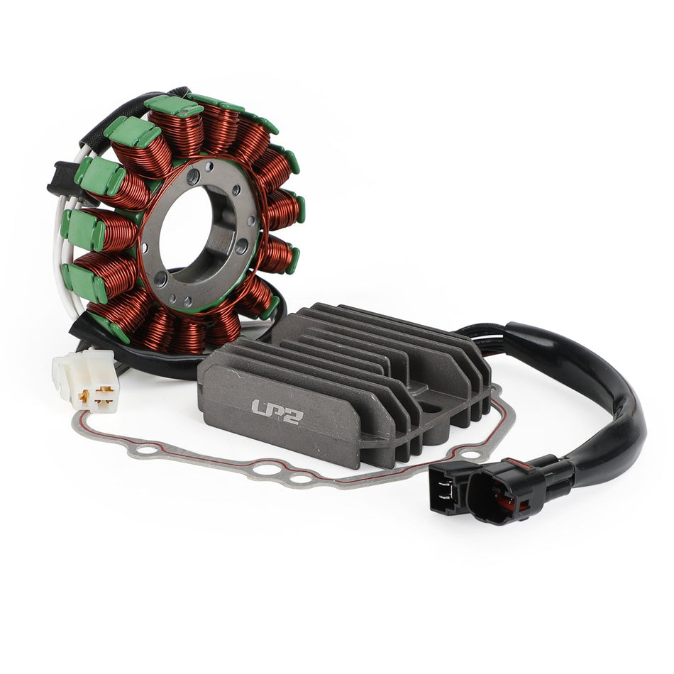 Bobines de stator + redresseur de régulateur de tension + joint pour Suzuki GSX-R GSXR 1000 07-08 générique