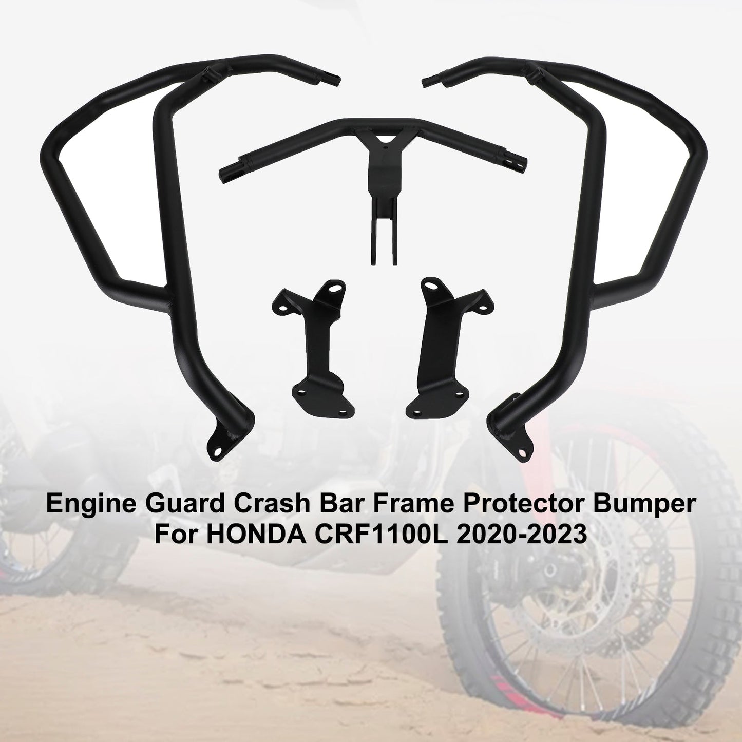 Pare-chocs de protection de cadre de barre de protection de moteur Honda Crf 1100L 2020-2022