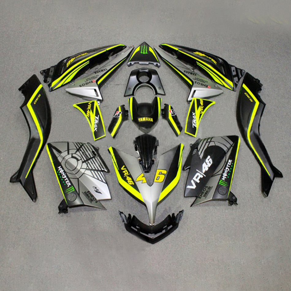 Amotopart Verkleidungsset f¨1r Yamaha T-Max TMAX530 2015¨C2016, Karosserie, ABS