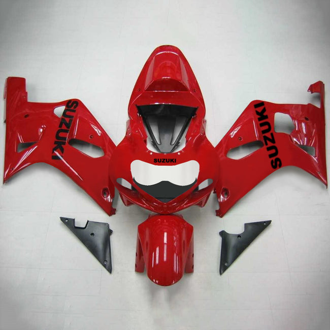 Amotopart Suzuki GSXR750 2001-2003 Verkleidungskit Karosserie Plastik