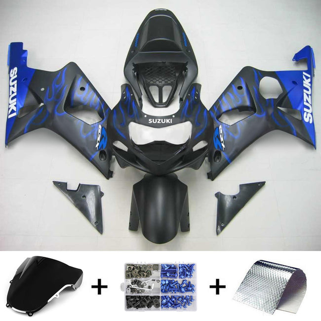 Amotopart Suzuki GSXR1000 2000-2002 Verkleidungskit K1 K2