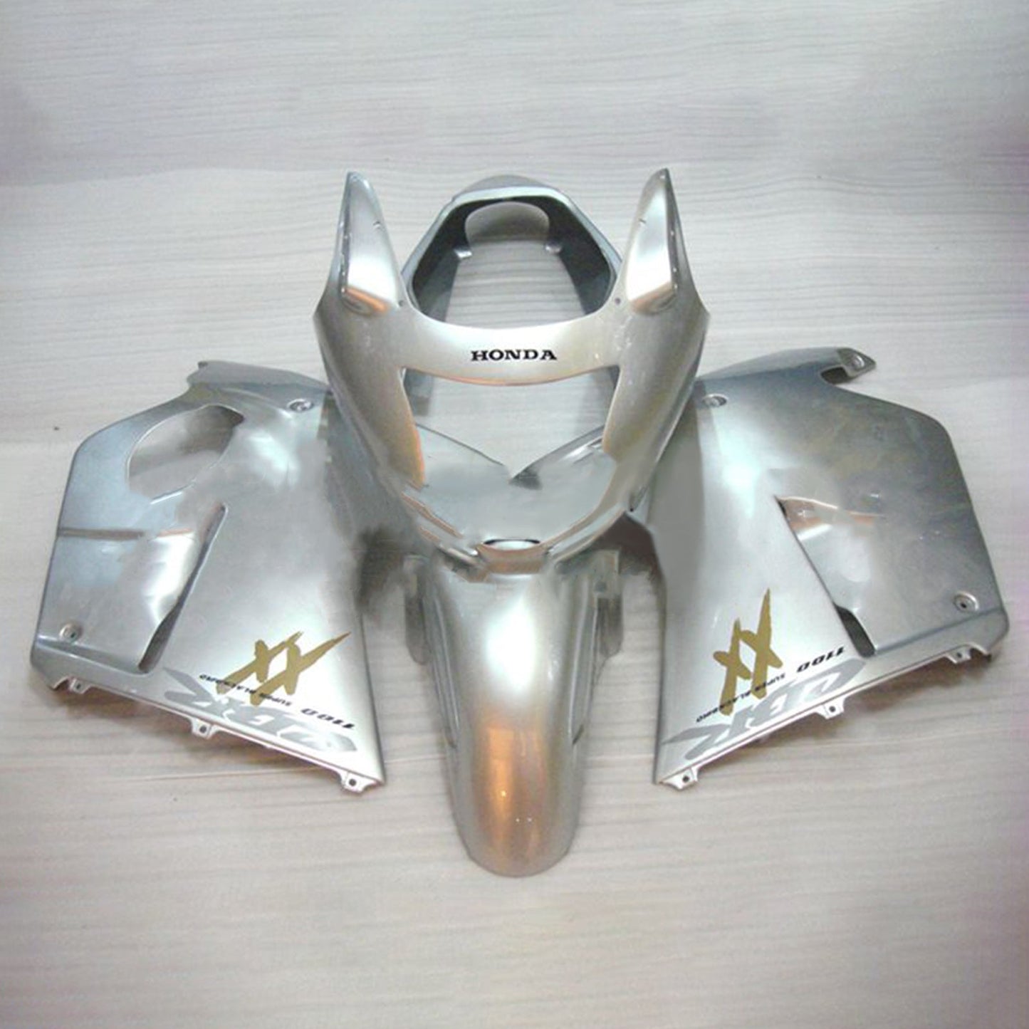 Amotopart Honda CBR1100XX SuperBlackBird 1996–2007 Verkleidungsset, Karosserie, ABS