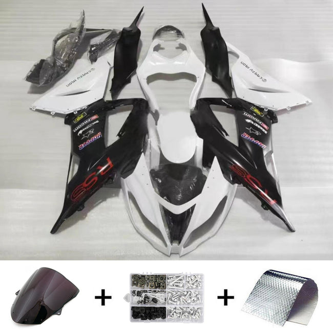 Amotopart Verkleidungsset für Kawasaki ZX6R 636 2013–2018, Karosserie, Kunststoff, ABS