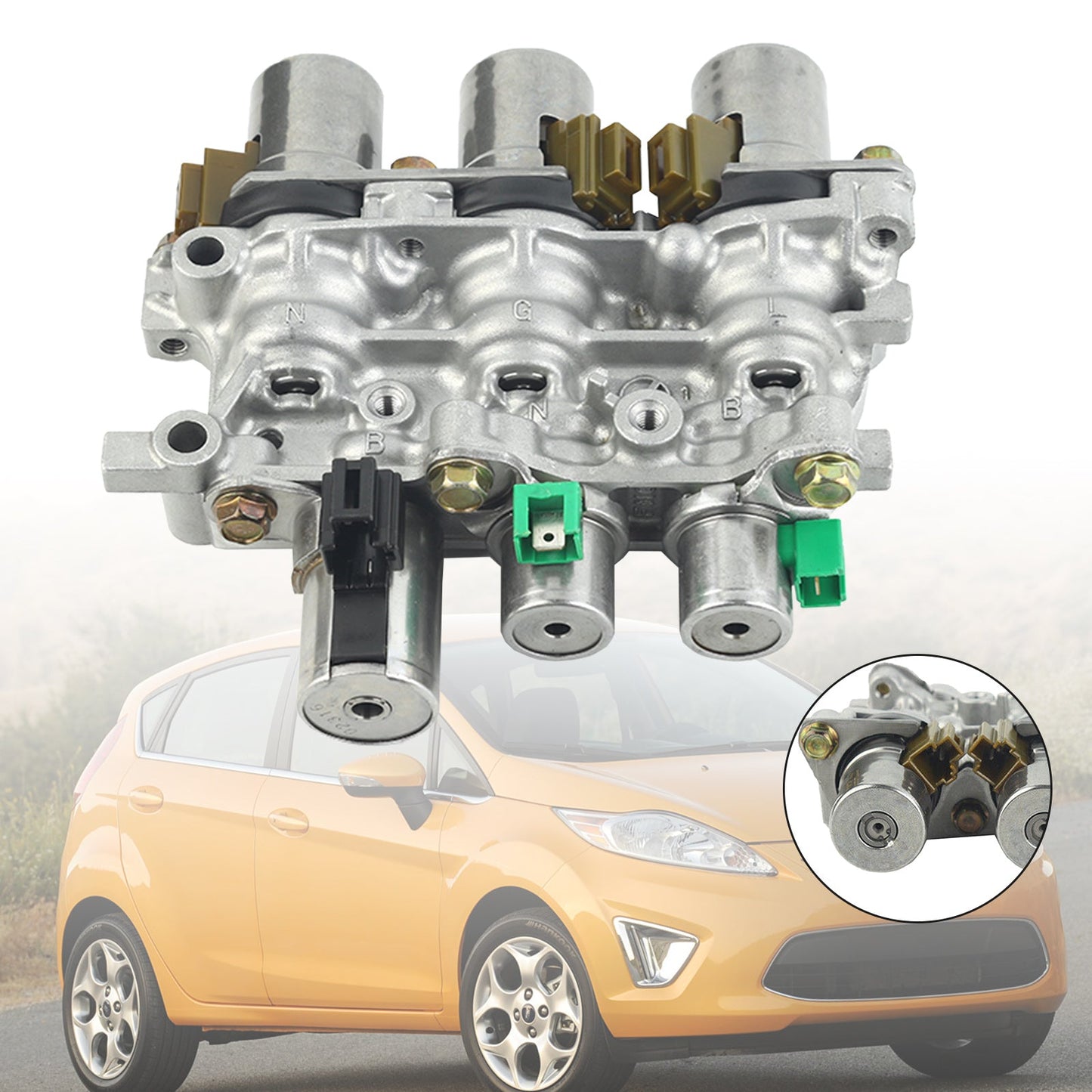 2006–2010 Mazda 5 / 2003–2018 Mazda 6 Getriebemagnetblock-Paket 4F27-E 48420K-R