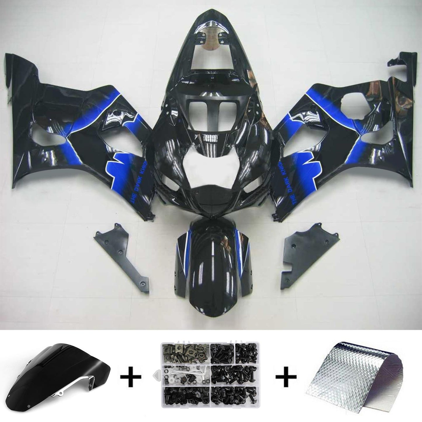 Amotopart Suzuki GSXR1000 2003-2004 Verkleidungskit K3