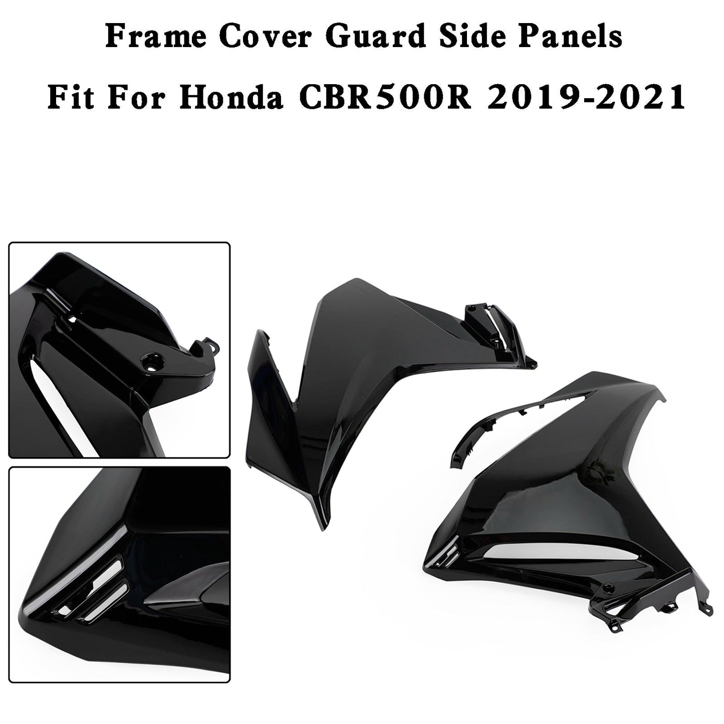 Garniture de cache de cadre latéral pour Honda CBR500R 2019-2021 Generic FedEx Express
