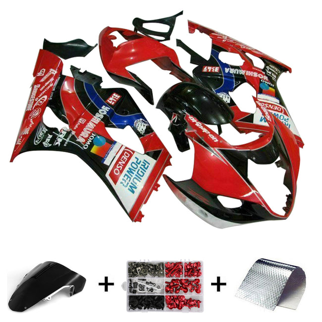 2003–2004 Suzuki GSXR1000 K3 Einspritzverkleidungs-Set, Karosserie, Kunststoff, ABS