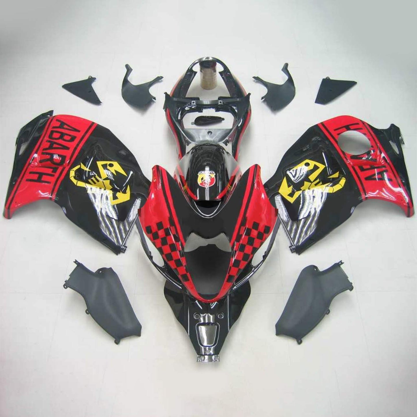 Amotopart Suzuki Hayabusa GSXR1300 1999-2007 Verkleidungskit Karosserie Plastik