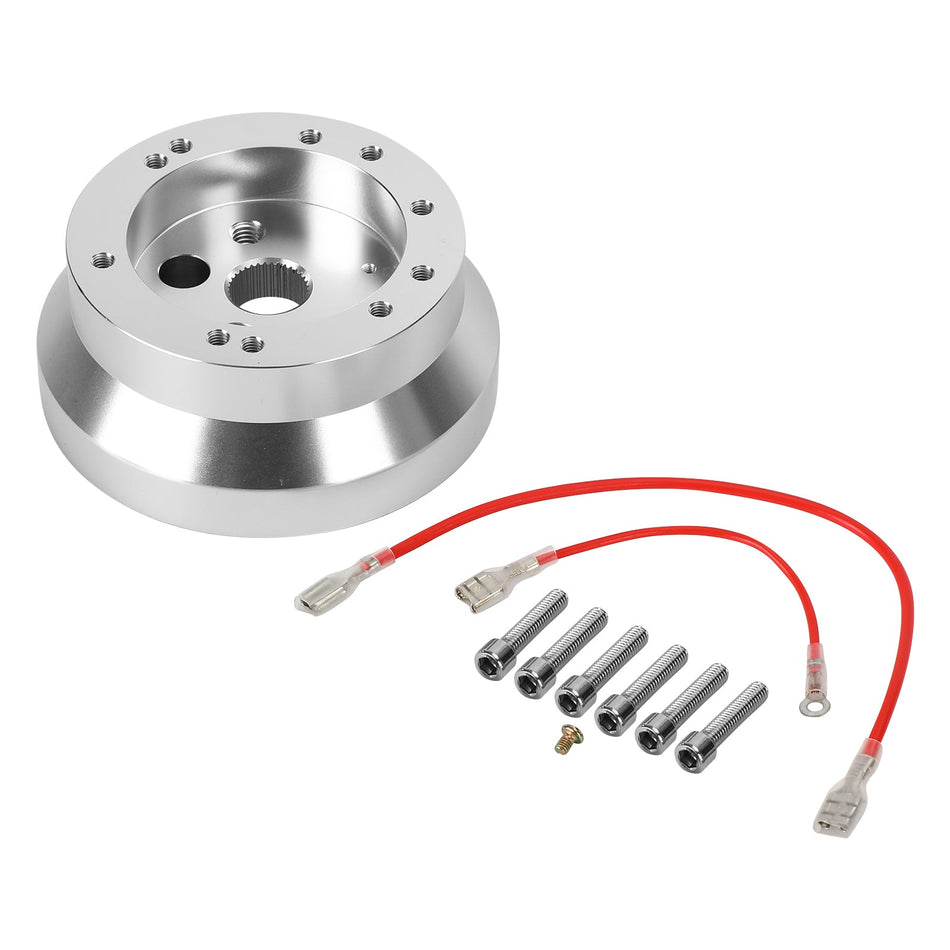 5- und 6-Loch-Lenkrad, Polierert, Kurzer Nabenadapteratz, Neu für Ididit GM Chevy Generikum