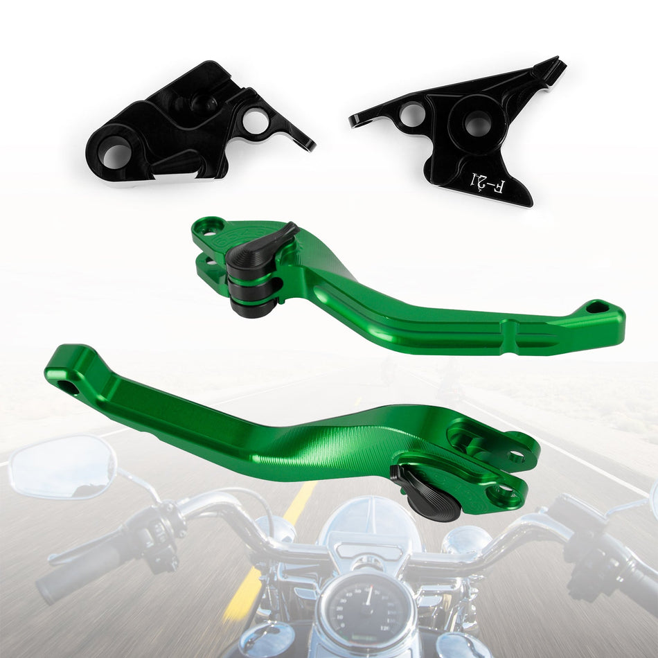 Levier de frein d'embrayage court CNC Kawasaki Z650 VERSYS 1000 650cc Z900
