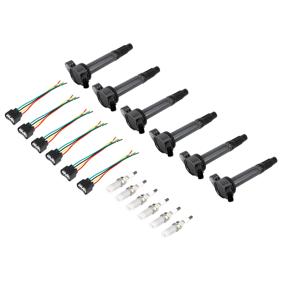 2010-2019 Lexus GX460 Toyota 4RUNNER 6 Zündspulen + Stecker + Zündkerze UF487 90919-02251