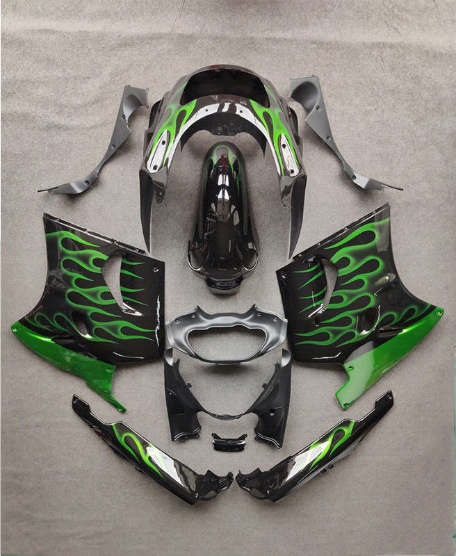 Amotopart Kawasaki Zzr1100 1993-2003 Verkleidungskit Karosserie Kunststoff Kunststoff