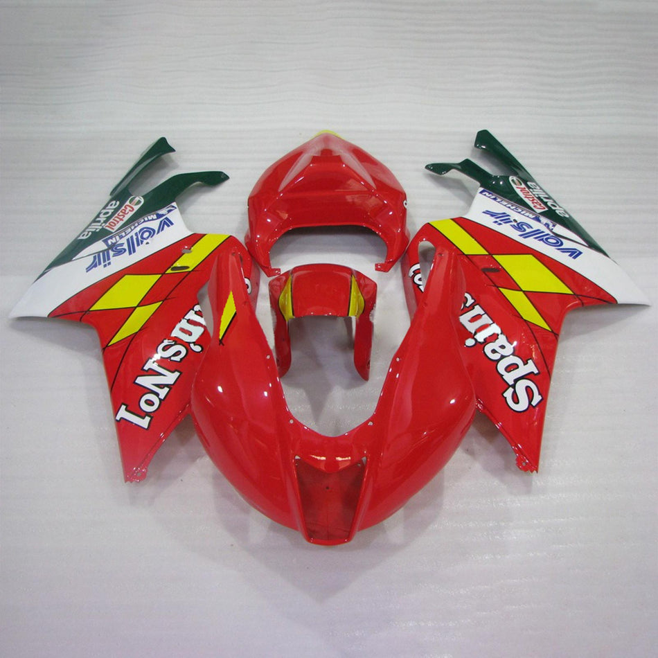 Amotopart Aprilias RSV1000 2003-2006 Verkleidungskit Karosserie Kunststoff Kunststoff