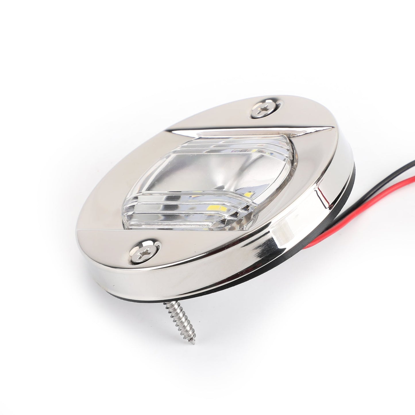 Le bleu marine d'acier inoxydable de 12v 316 instruit la location de puissance élevée du bateau 6 LED 2.2w