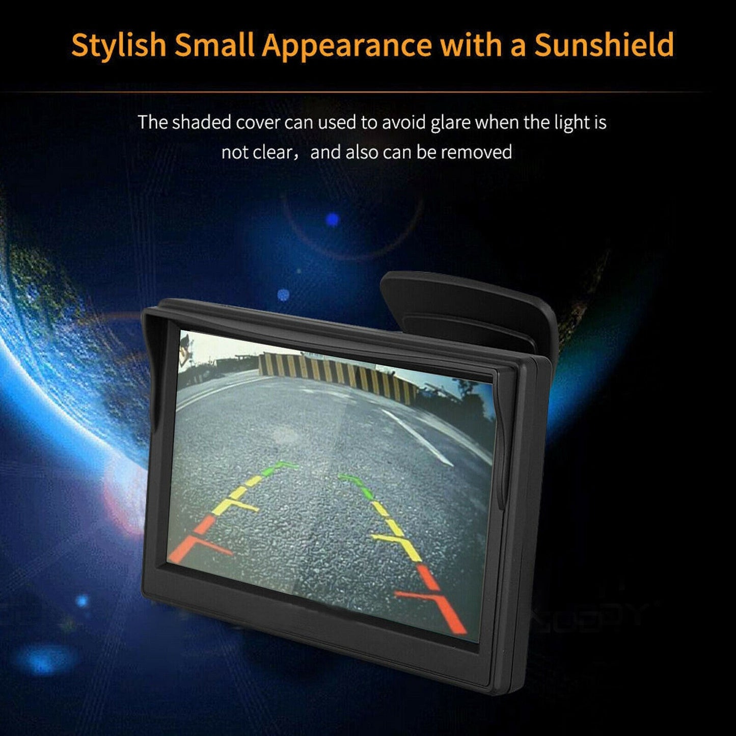 5-Zoll-HD-TFT-LCD-Monitor für Auto-RückKfahrkamera
