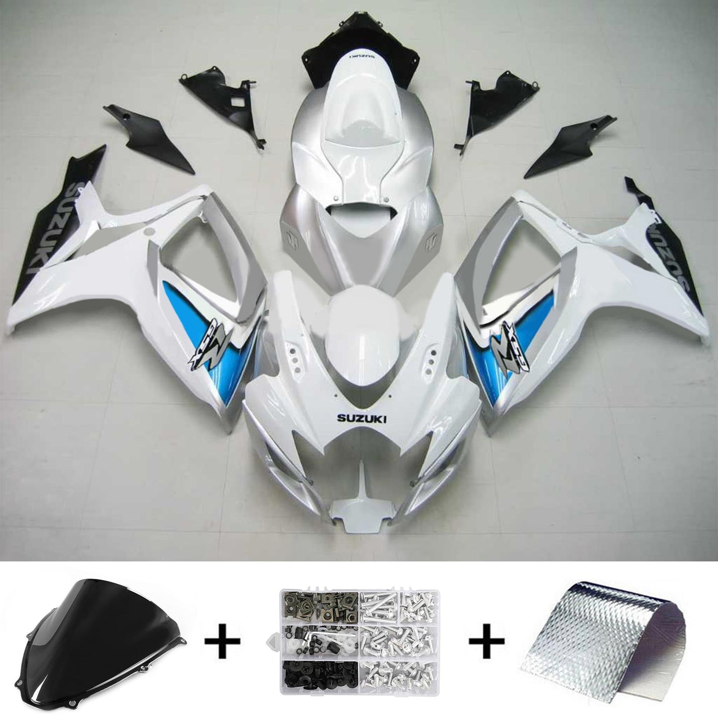 Amotopart Suzuki GSXR 600/750 2006-2007 Verkleidungskit