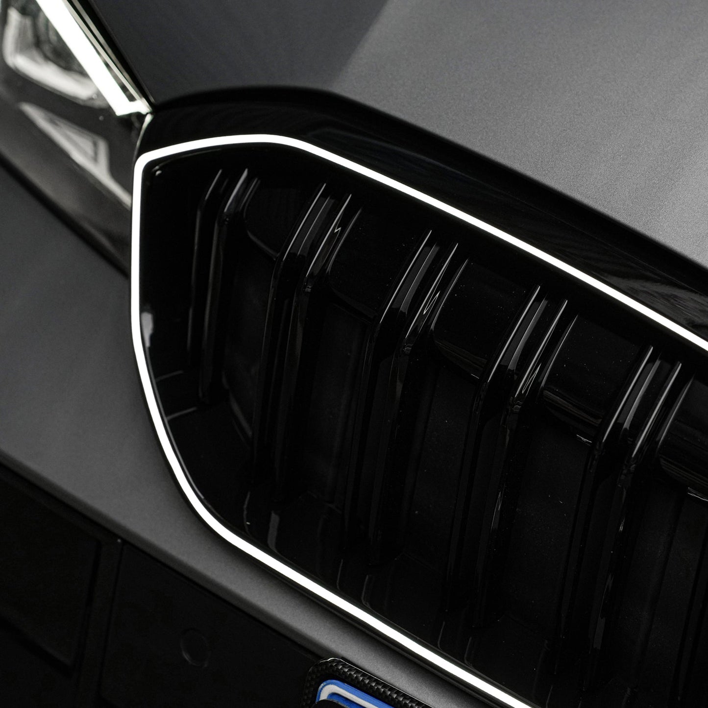BMW 3er G20 G28 2023–2024 Double Line Black Front-Nierengitter