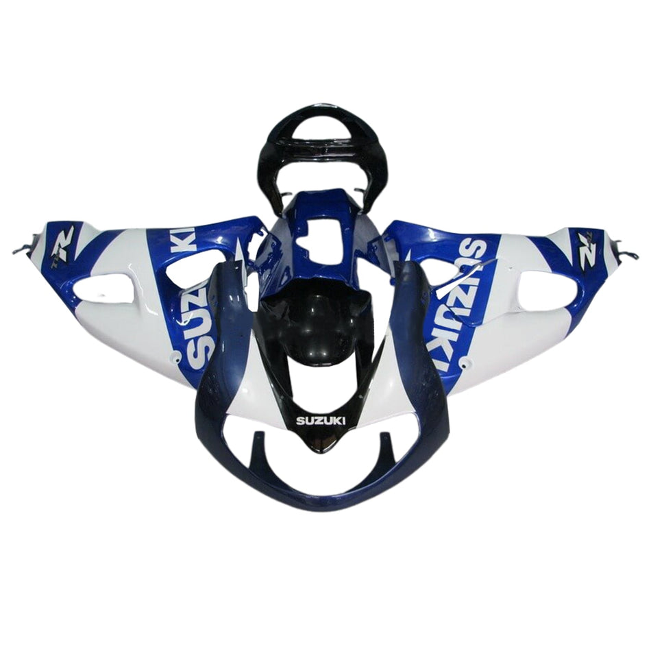 1998–2003 Suzuki TL1000R Einspritzverkleidungs-Set, Karosserie, Kunststoff, ABS Blau und weiss