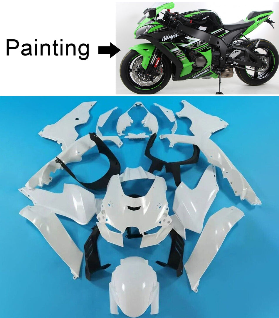 Amotopart Kawasaki ZX-10R ZX10R 2021-2023 Verkleidungskit Karosserie ABS