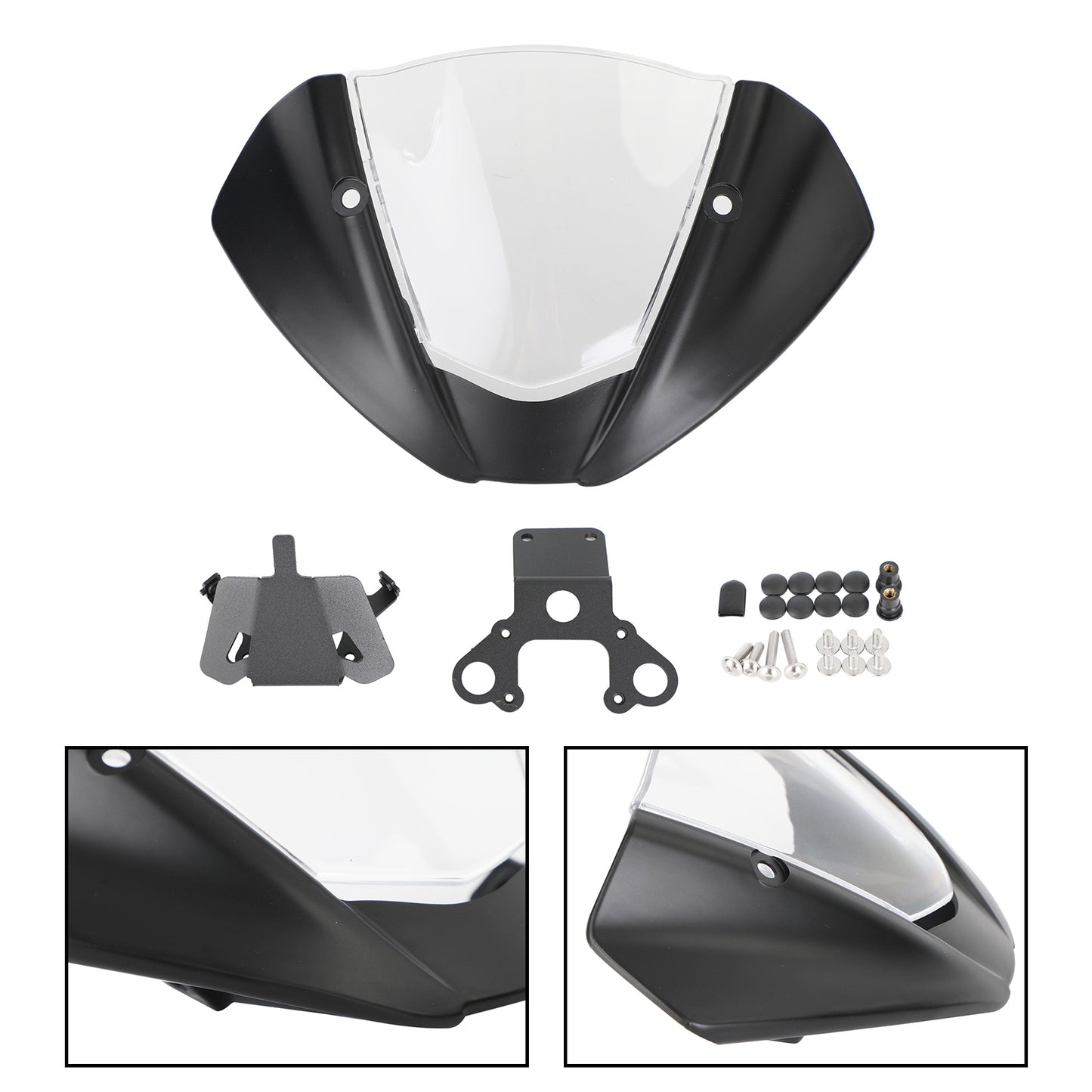 Windschild Windschutzscheibe für DUCATI Monster 937 950 2021-2022 Kohlenstoff