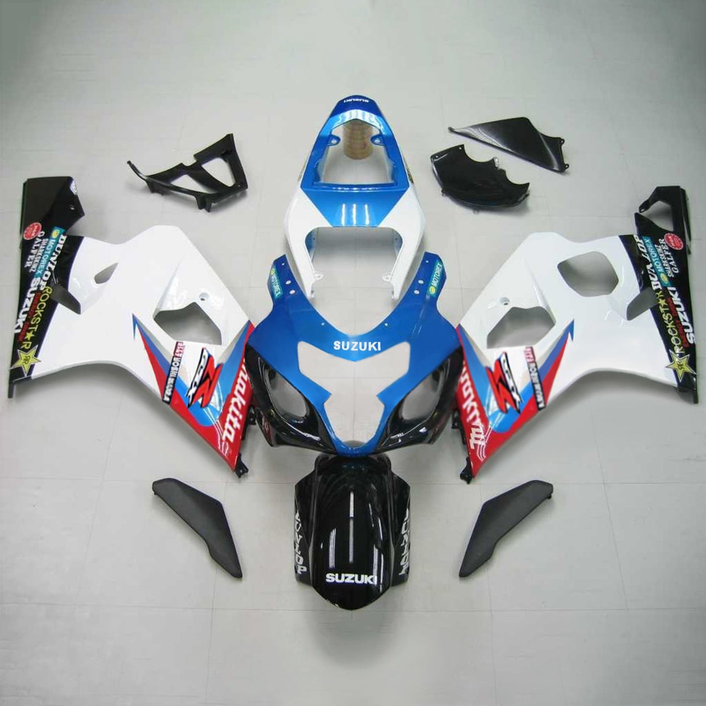 Amotopart Suzuki GSXR 600/750 2004-2005 Verkleidungskit Karosserie Plastik