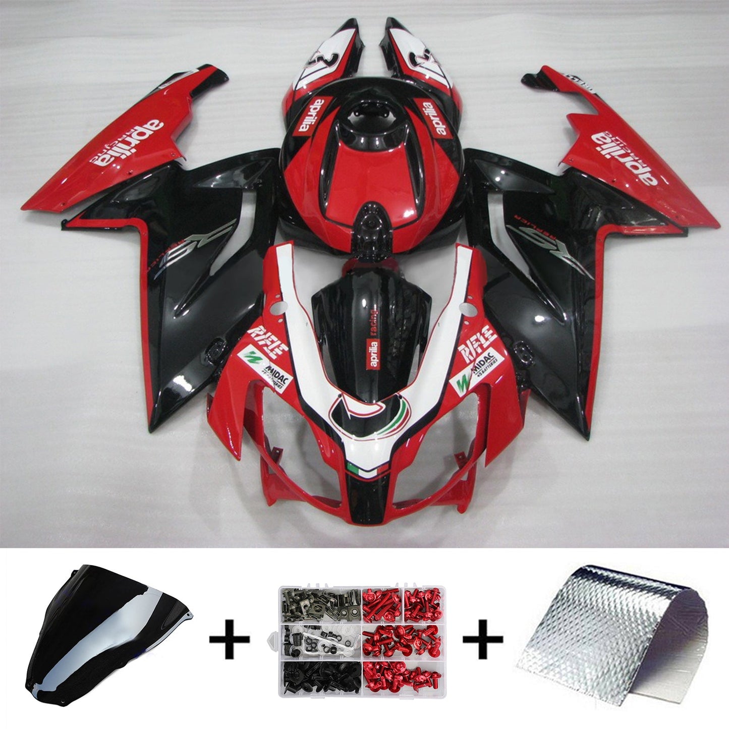 Kit de carénage Amotopart 2006-2011 Aprilia RS125